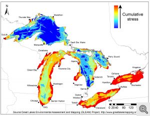 Environmental Threat Map Highlights Great Lakes Restoration Challenges
