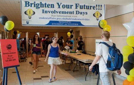 Activities fair encourages student