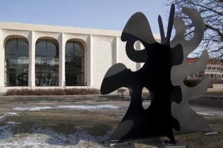 Calder Sculpture Installed At Sheldon