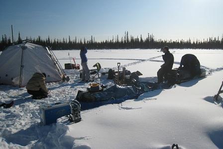 survey thawing Arctic