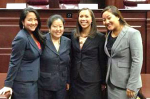 Intellectual property moot court team sweeps finals