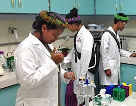 Medical school helps open biomedical research lab in Micronesia
