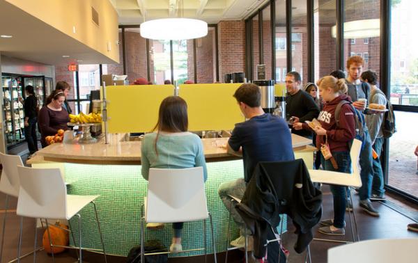 UMass Amherst Wins Award from Food Management Magazine for Library Café